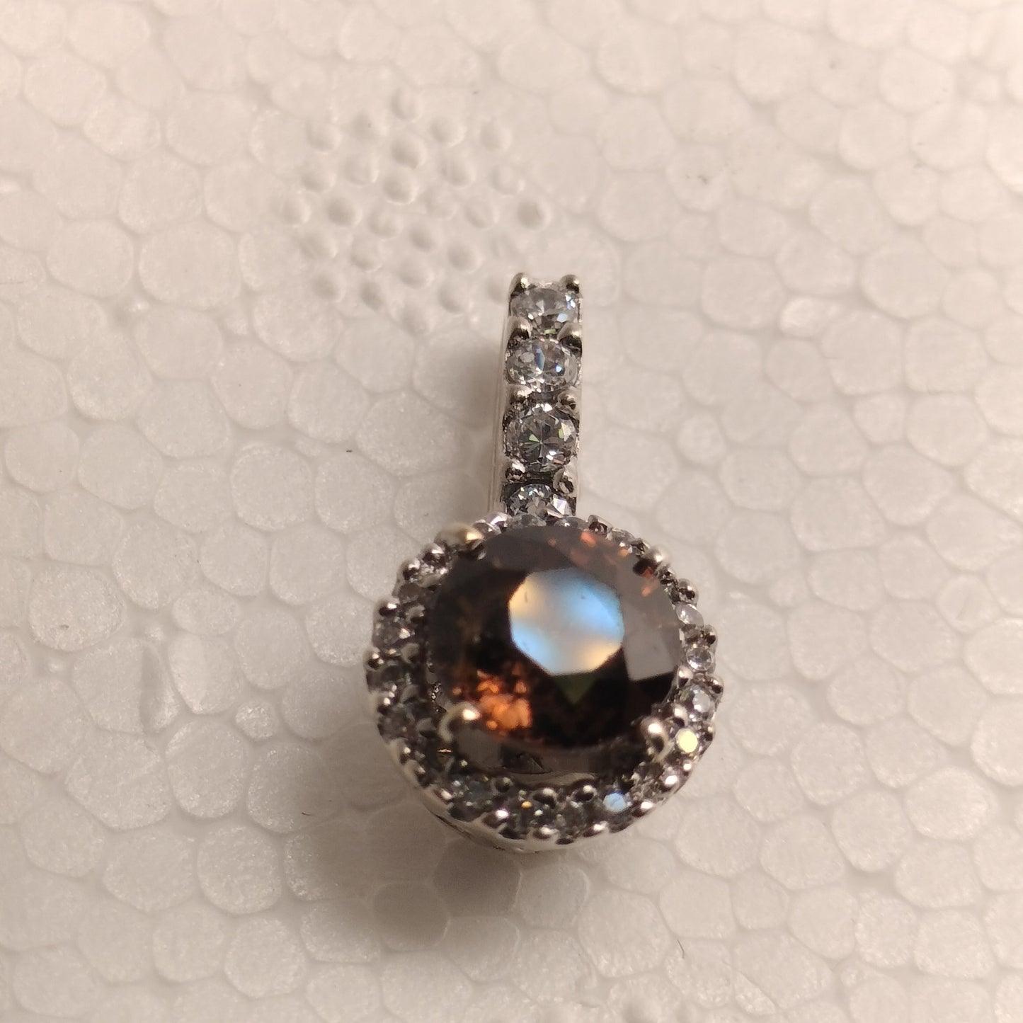 10K Gold Sapphire Pendant