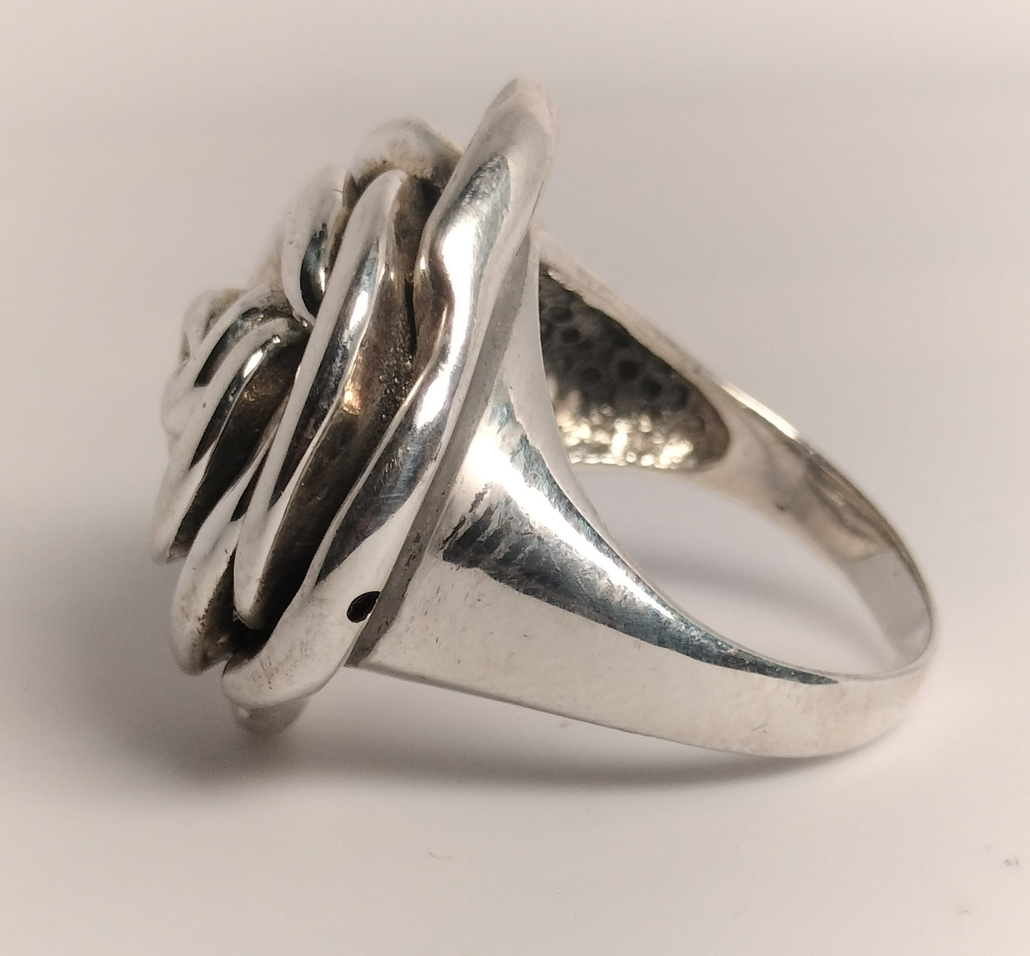 Sterling Silver Rose Ring