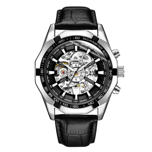Hollow Carved Automatic Mechanical Watch